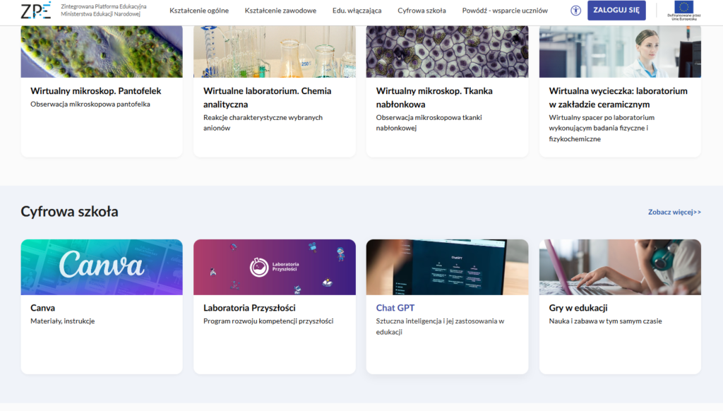 Cyfrowa szkoła na Zintegrowanej Platformie Edukacyjnej