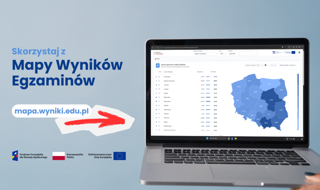 Egzamin ósmoklasisty na Mapie Wyników